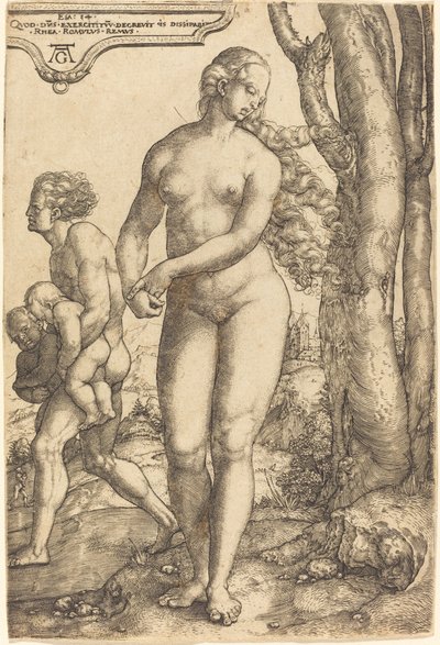 Rhea Silvia. af Heinrich Aldegrever