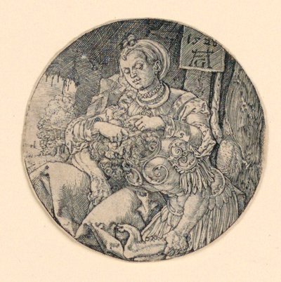 Samson og Delila af Heinrich Aldegrever
