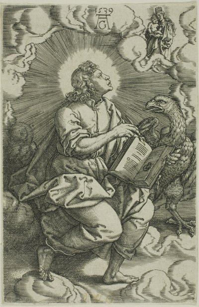 St. John, fra De fire evangelister af Heinrich Aldegrever
