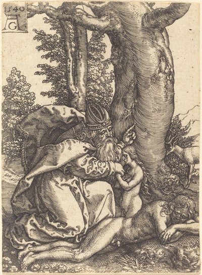 Evas skabelse af Heinrich Aldegrever