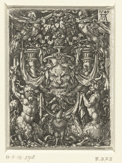 Overfladedekoration med grotesker af Heinrich Aldegrever