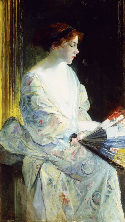 En eksotisk dame, 1911 af Heinrich Augustus Schwabe