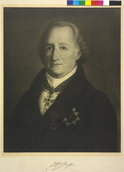 Johann Wolfgang von Goethe af Heinrich Christoph Kolbe