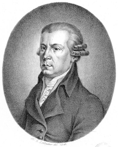 Afbildet person: Johann Georg Albrechtsberger af Heinrich Eduard Winter