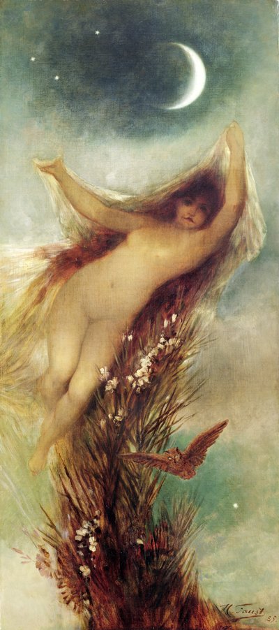 Nat, 1885 af Heinrich Faust