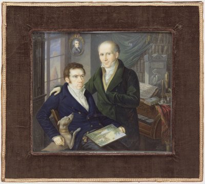 Joseph og Karl August von Klein af Heinrich Franz Schalck
