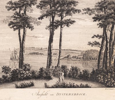 Udsigt fra Dysterbroch af Heinrich Grosch