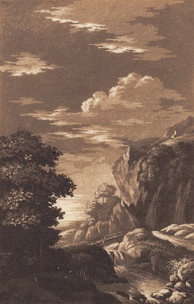 Fjeldlandskab af Heinrich Grosch