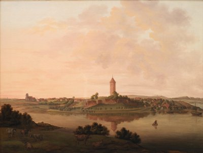Prospekt af Vordingborg af Heinrich Grosch
