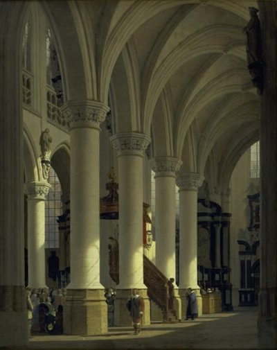 Kirken i St. Sablon i Bruxelles af Heinrich Hansen