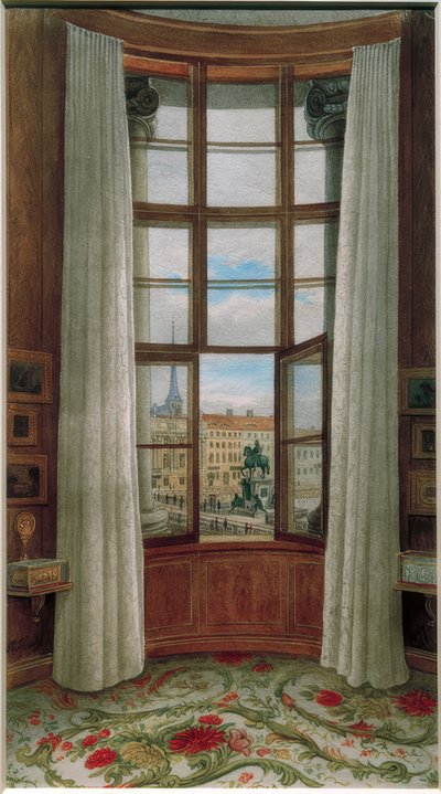 Udsigt fra Berlin City Palace af Heinrich Hintze