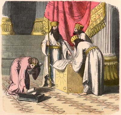 Old Orient, Perser: Tryllekunstner af Heinrich Leutemann