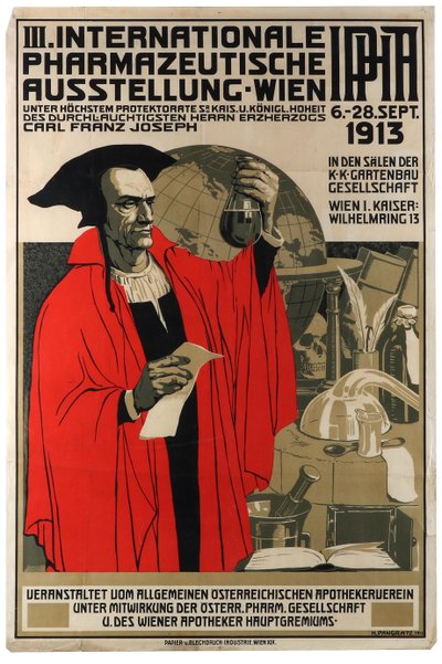 III International Pharmaceutical Exhibition Wien, 1913. af Heinrich Maria Pangratz