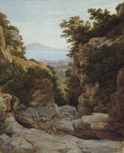 Italiensk Landskab af Heinrich Reinhold