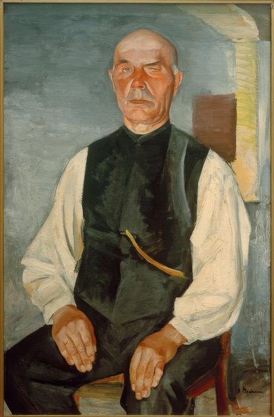 Old Farmer (Johann Rohwedder) af Heinrich Stegemann
