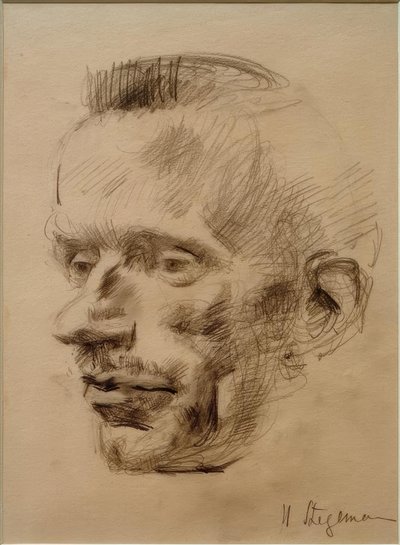 Portræt af Wilhelm Werner, omkring 1926 af Heinrich Stegemann