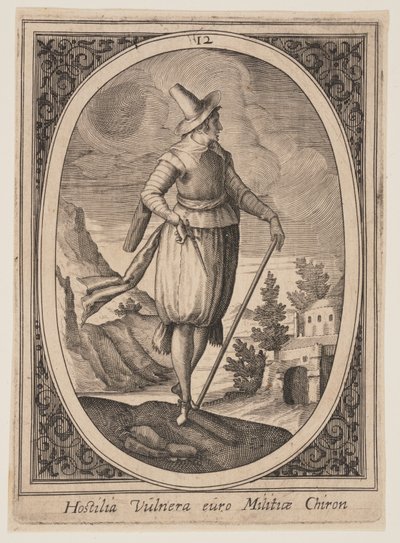 Planche 12 fra Militære figurer af Heinrich Ulrich