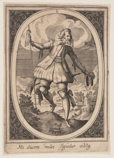 Planche 2 fra Militære figurer af Heinrich Ulrich