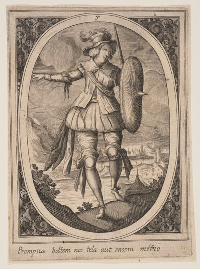 Planche 5 fra Militære figurer af Heinrich Ulrich