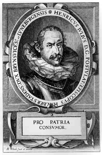 Portræt af Henrik den Yngre (1489-1568), hertug af Brunswick, Luneburg og Wolfenbuttel af Heinrich Ulrich