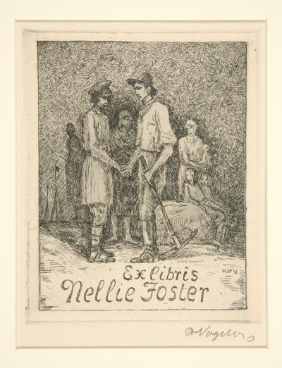 Bogplader af Heinrich Vogeler