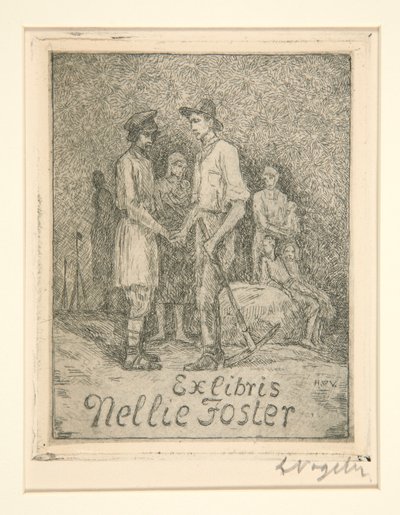 Bogplader af Heinrich Vogeler