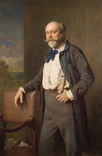 Billedhuggeren Rudolf Weyr af Heinrich von Angeli