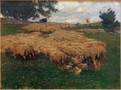 Faareflok paa den ru Alb af Heinrich von Zügel