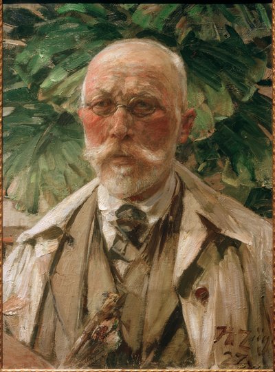 Selvportræt af Heinrich von Zügel