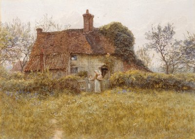 Et sommerhus i Pinner, Middlesex af Helen Allingham
