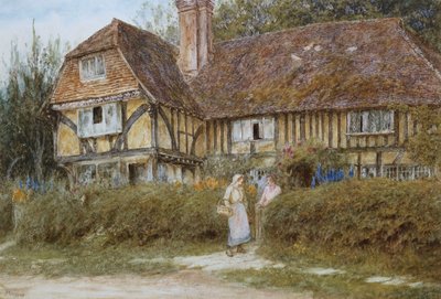 Et Kentish Cottage af Helen Allingham