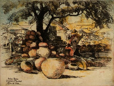 Oaxaca marked af Helen Hyde