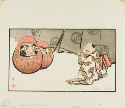 Driller Daruma af Helen Hyde