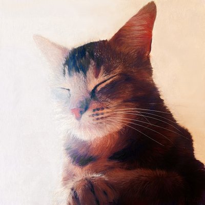 Purr-fect Spot, 2018 af Helen White