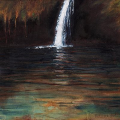 Vandfald III, 2016, af Helen White