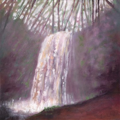 Vandfald IV, 2016, af Helen White