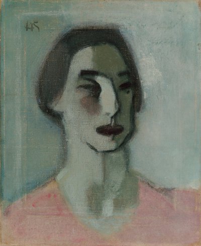 Fyrre år gammel af Helene Schjerfbeck