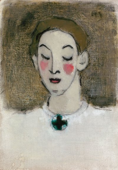 Sygeplejerske I (Kaija Lahtinen) af Helene Schjerfbeck