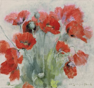 Valmuer af Helene Schjerfbeck