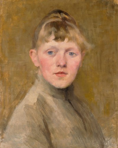 Selvportræt af Helene Schjerfbeck