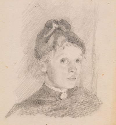Selvportræt af Helene Schjerfbeck