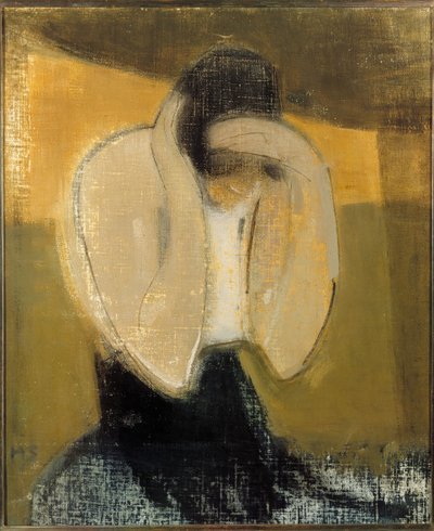 Gipsy Woman, 1919. af Helene Schjerfbeck