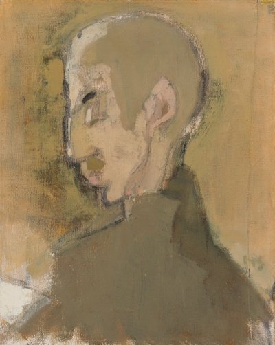 Udlejeren II (Portræt af en mand) af Helene Schjerfbeck