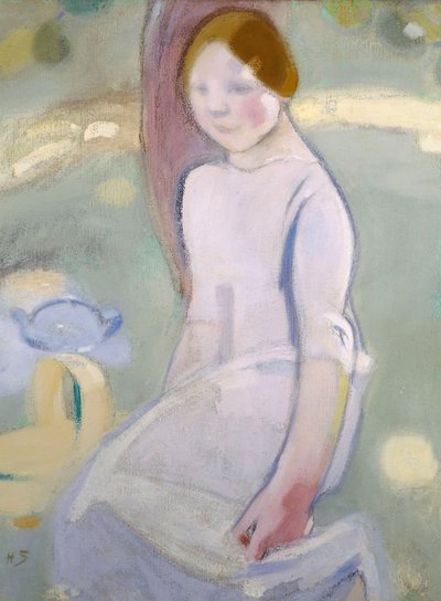 Under Linden, 1911. af Helene Schjerfbeck