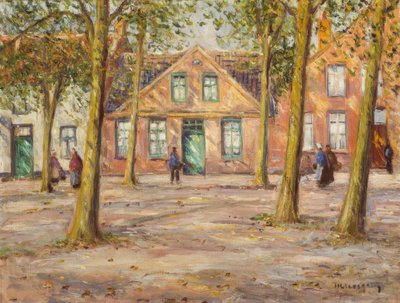 H.Liesegang, solrig efterårsdag af Helmuth Liesegang