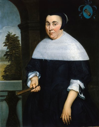 Portræt af Anna van Gelder, ca. 1664 (olie på lærred) af Hendrick Berckman