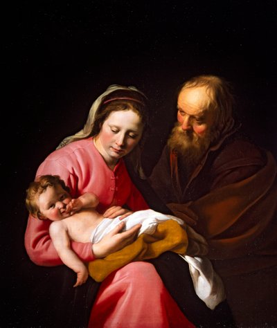 Den hellige familie af Hendrick Bloemaert