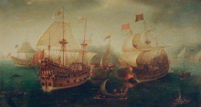 Søslag af Hendrick Cornelisz. Vroom