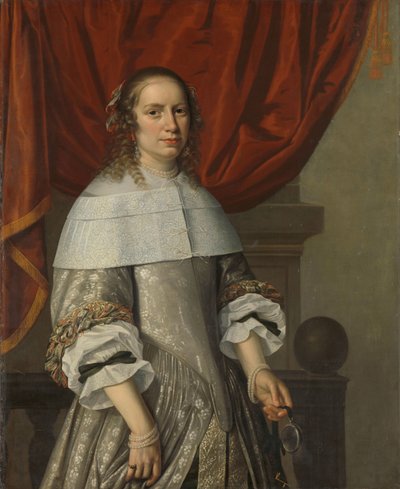 Portræt af en kvinde af Hendrick Cornelisz van Vliet (attributed to)
