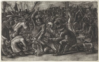 lemlæstelse af ligene af brødrene De Witt, 1672 af Hendrick Danckerts